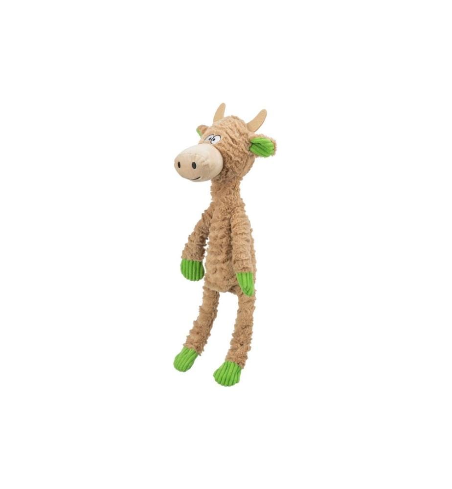 TRIXIE - Hunde-Spielzeug Kuh, 50 cm, Beige