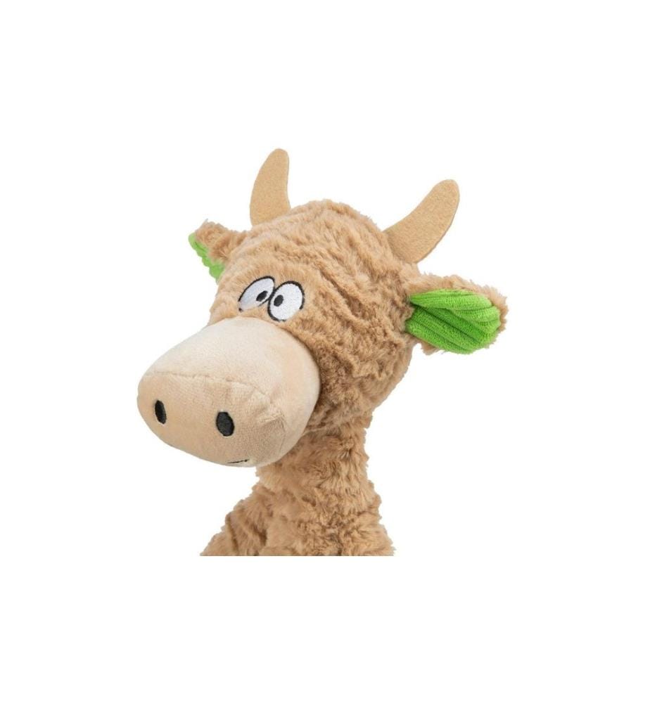 TRIXIE - Hunde-Spielzeug Kuh, 50 cm, Beige