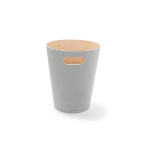 UMBRA - Papierkorb Woodrow 7.5 l, Grau