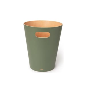 UMBRA - Papierkorb Woodrow 7.5 l, Grün