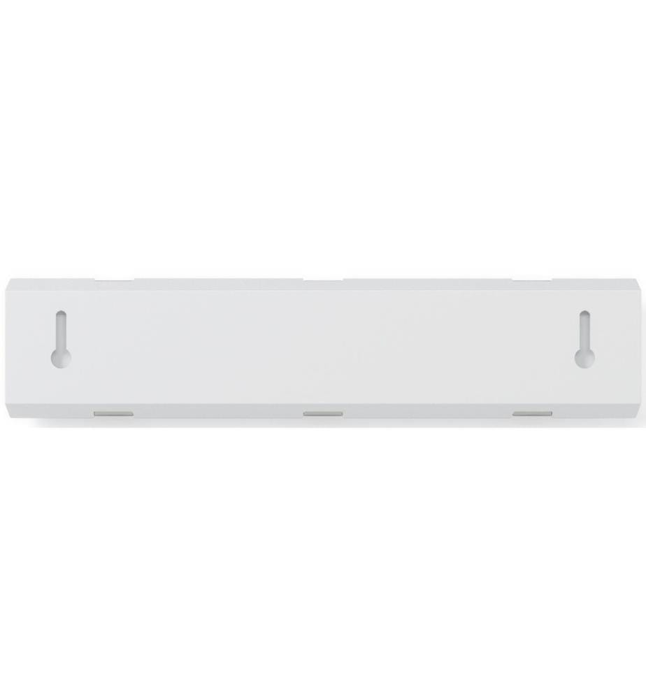 UMBRA - Portemanteau mural Flip 3 crochets, blanc/argent
