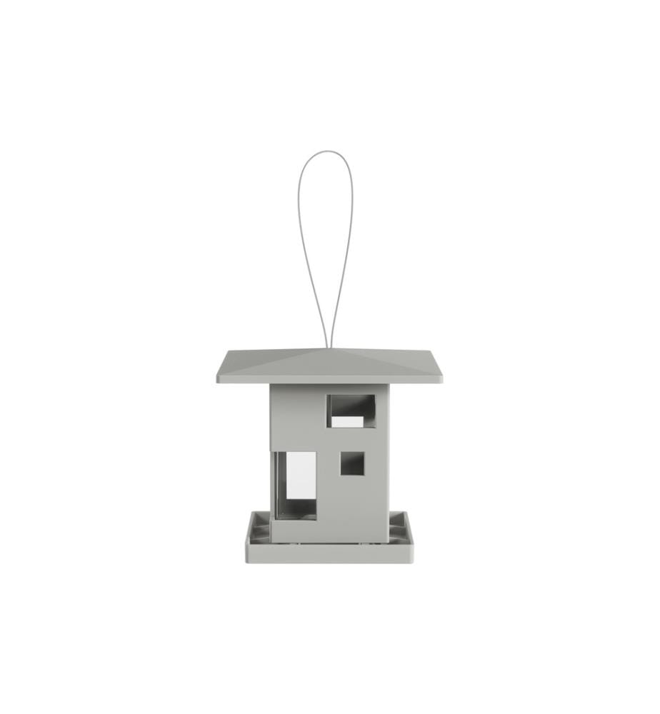 UMBRA - Distributeur de nourriture Bird Cafe Gris