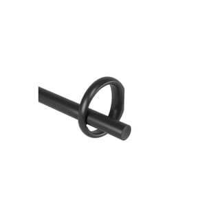 UMBRA - Tringle de rideau Ringlet 107 - 305 cm, Noir mat