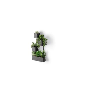 UMBRA - Pot de plantes Cubiko 41 x 21 x 23 cm, Noir