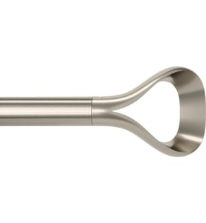 UMBRA - Tringle de rideau Loop 107-306 cm, Nickel