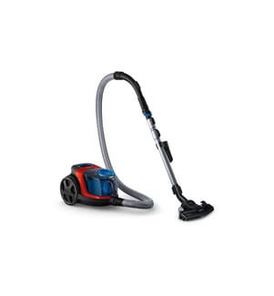 PHILIPS - Aspirateur traîneau PowerPro Compact Rouge
