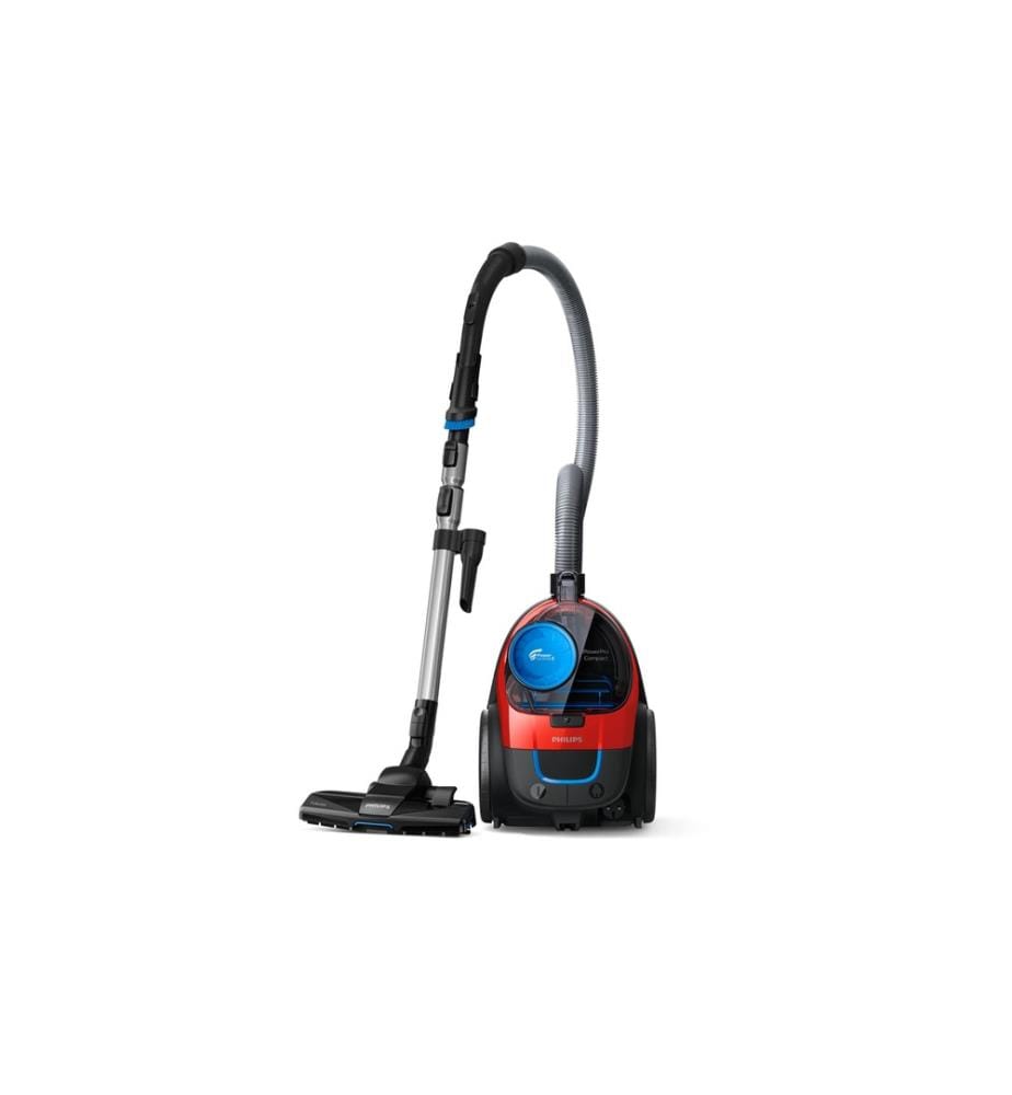 PHILIPS - Bodenstaubsauger PowerPro Compact Rot