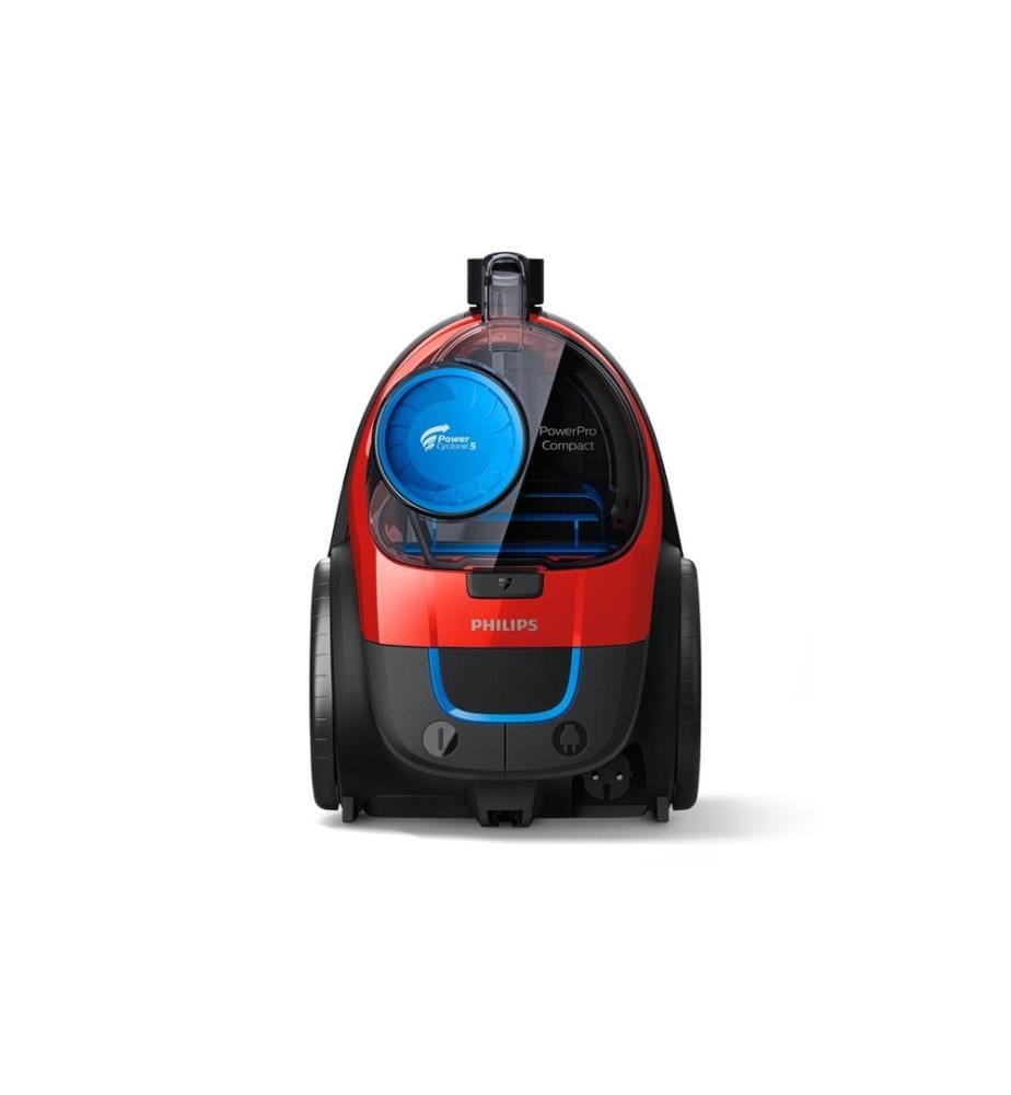 PHILIPS - Bodenstaubsauger PowerPro Compact Rot
