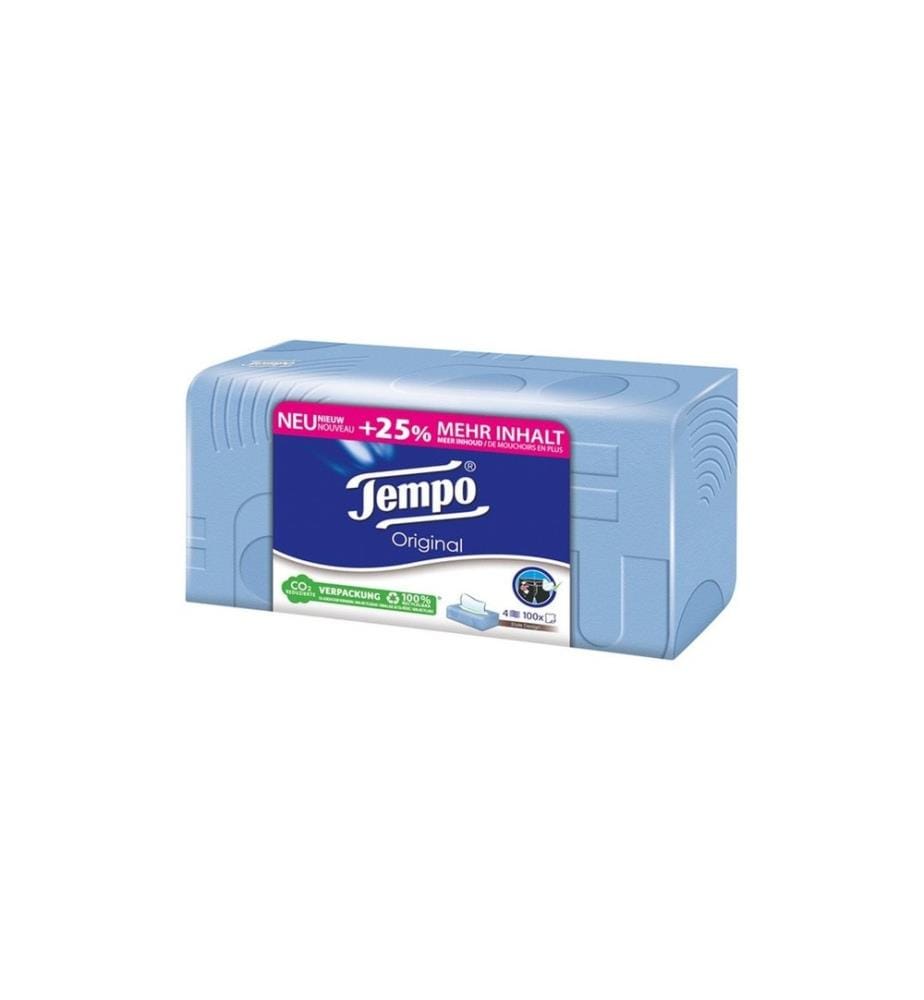 TEMPO - Mouchoirs Original Boîte de 100 pièces