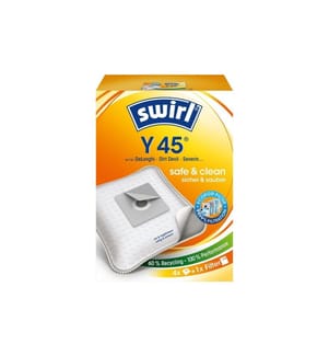 SWIRL - Staubfilterbeutel Y 45 EcoPor 4 Stück