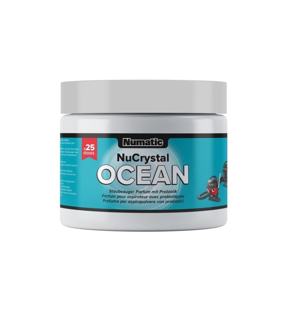 NUMATIC - Déodorant pour aspirateur NuCrystal Ocean