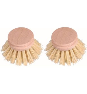 EDI BAUR - Brosses à vaisselle de rechange Tip Brun clair