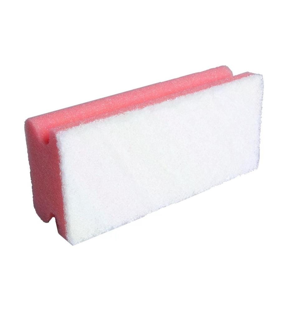 EDI BAUR - Éponge Basic 10 Pièce/s, rouge/blanc