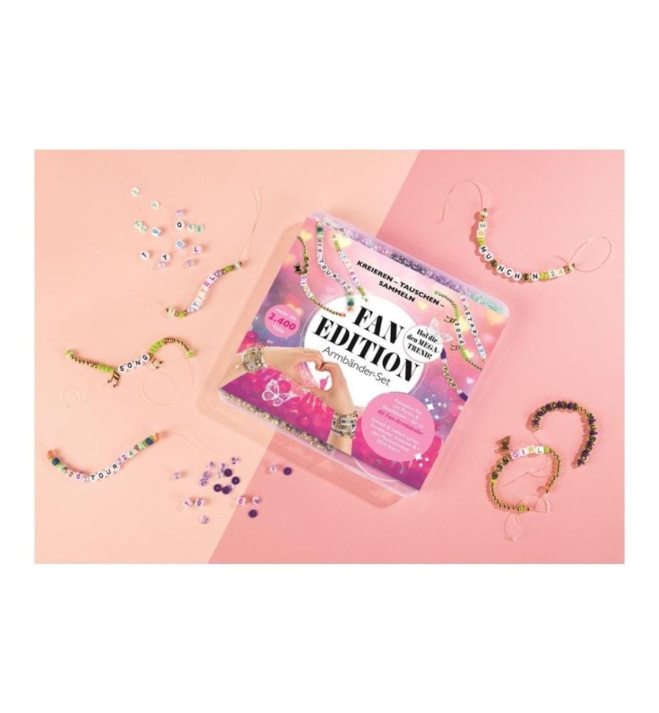 MAXXmee - Kits de bricolage pour bracelets 2400 pièces