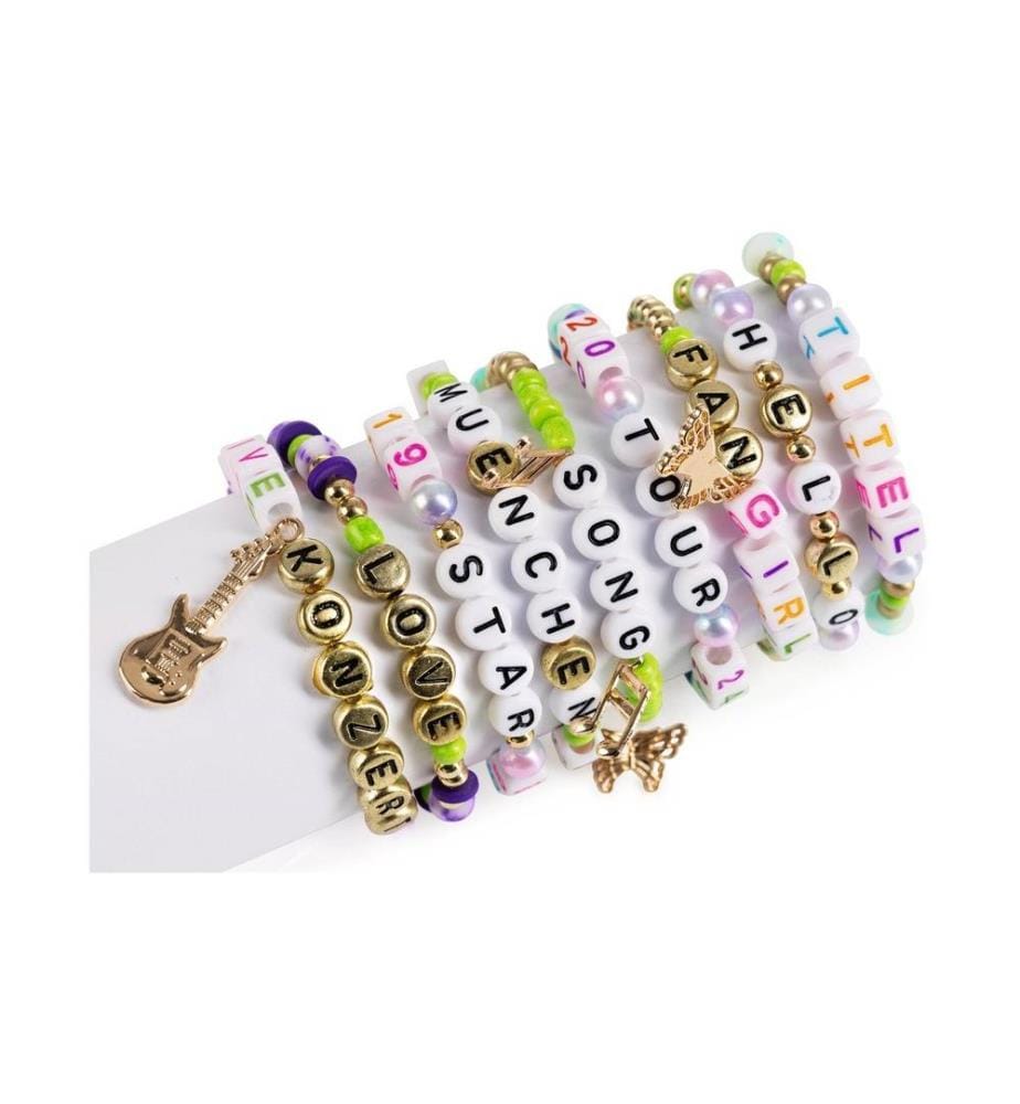 MAXXmee - Kits de bricolage pour bracelets 2400 pièces
