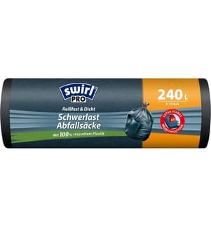 SWIRL - Sacs poubelle pour charges lourdes 240 l, 5 Pièce/s