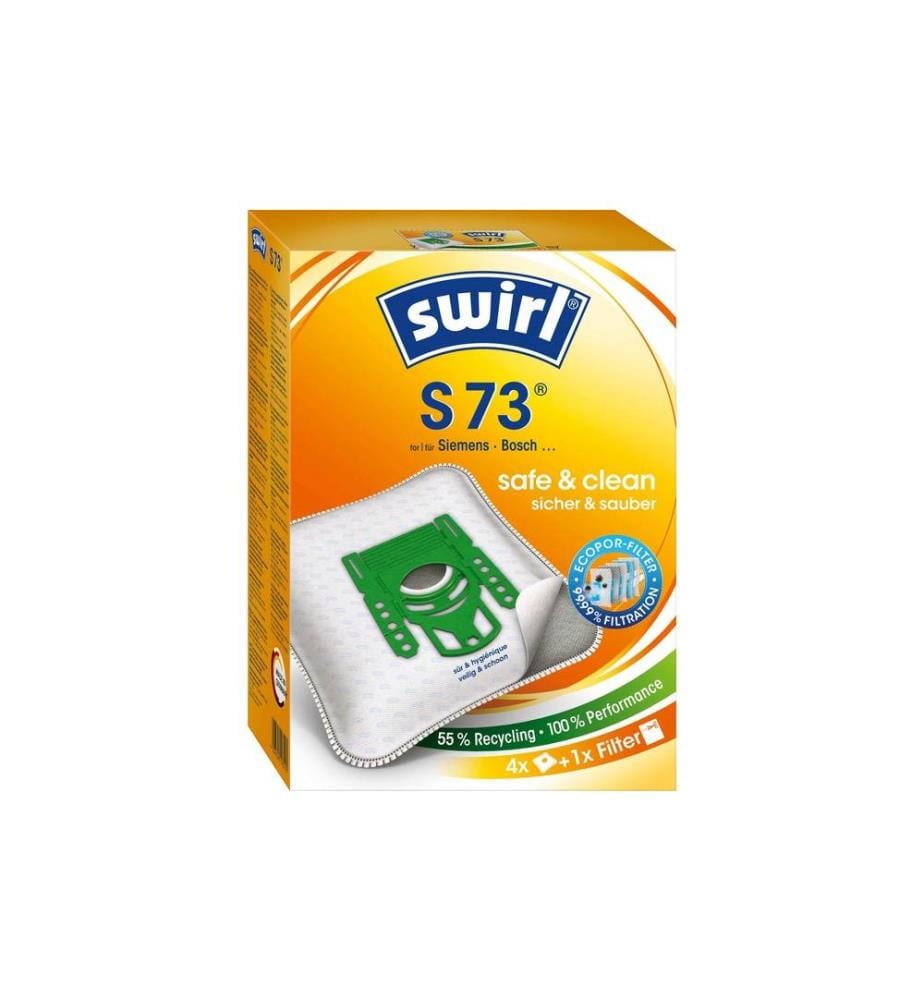 SWIRL - Staubfilterbeutel S 73 4 Stück