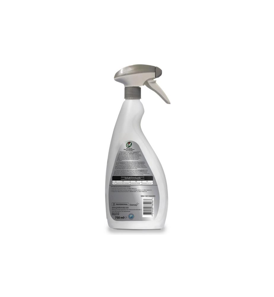 DIVERSEY PRO - Formula Cif Professional Nettoyant pour fours et grils 750 ml