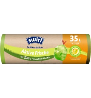 SWIRL - Sacs poubelle Fraîcheur Active 35 l, 9 Pièce/s