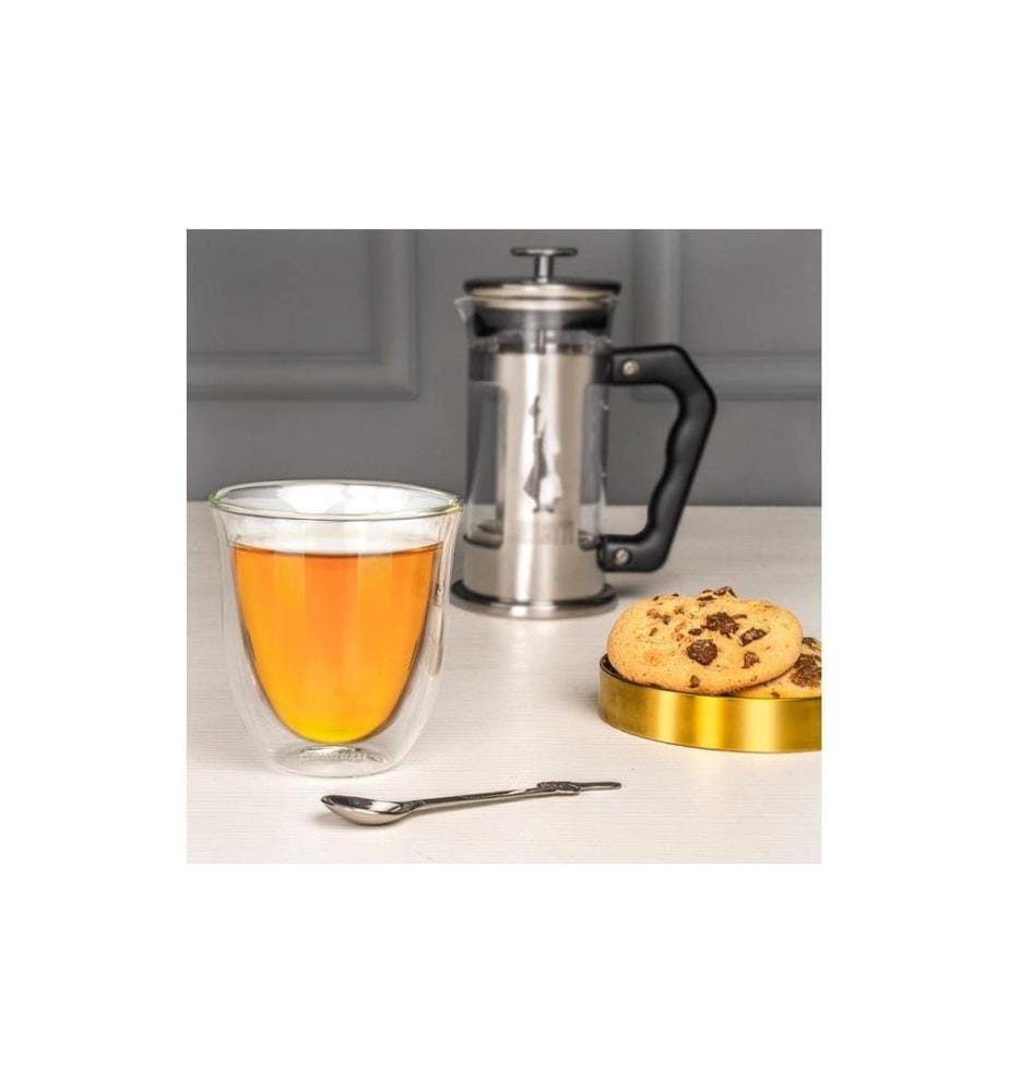 BIALETTI - Cappuccino Becher Firenze 200 ml, 1 Stück, Transparent