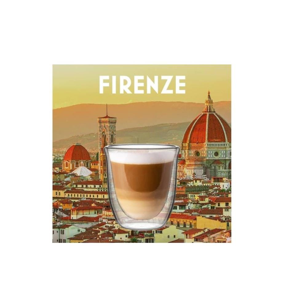 BIALETTI - Cappuccino Becher Firenze 200 ml, 1 Stück, Transparent