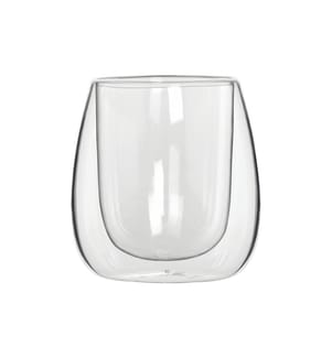 BIALETTI - Becher Verona 80 ml, 2 Stück, Transparent