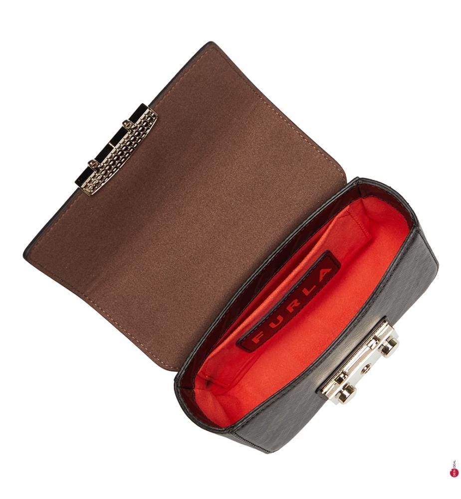 Mini-Schultertasche Métropolis - Braun