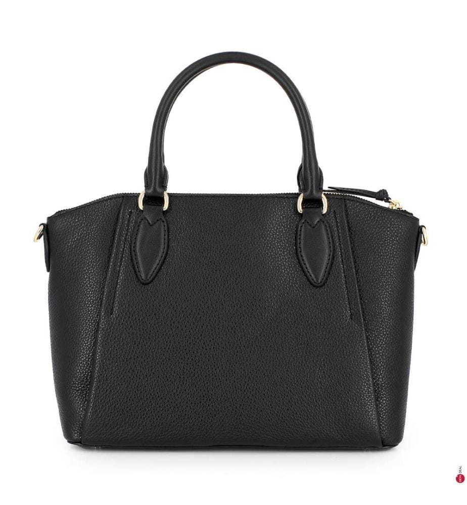 Sac à Main en Cuir Grainé Sienna Medium - Noir