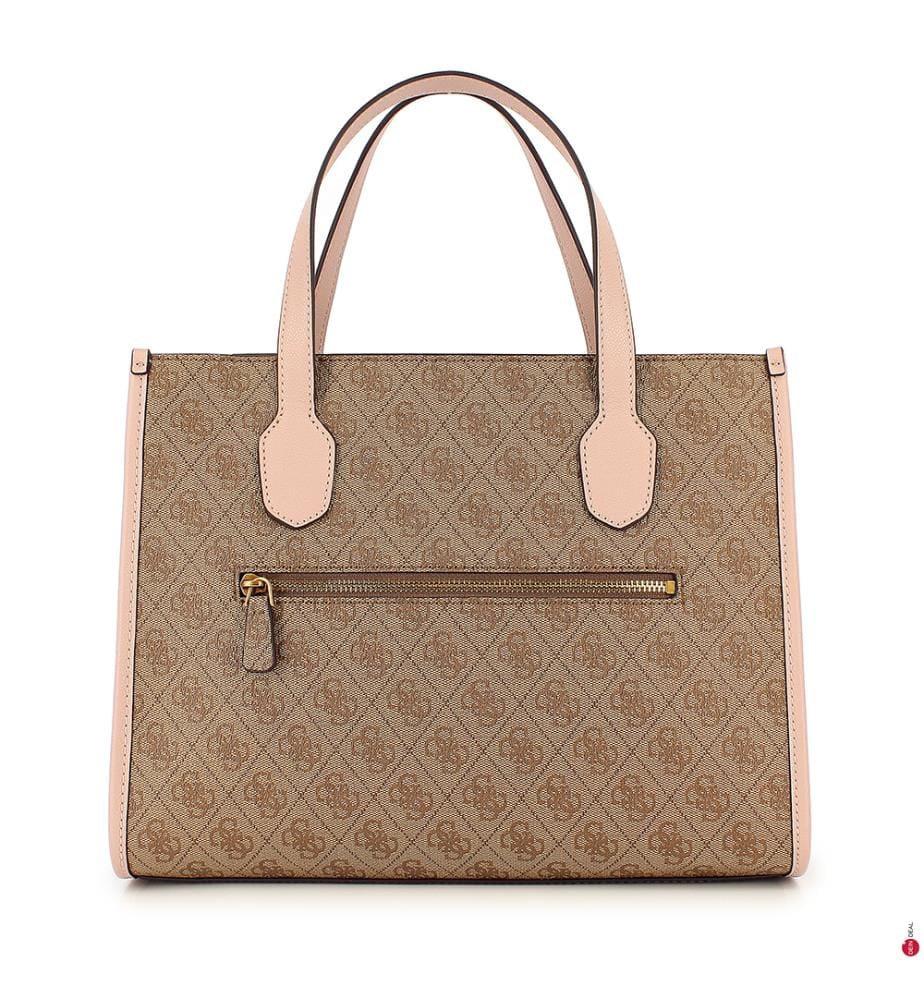 Handtasche Silvana Small - Hellbraun und Hellrosa