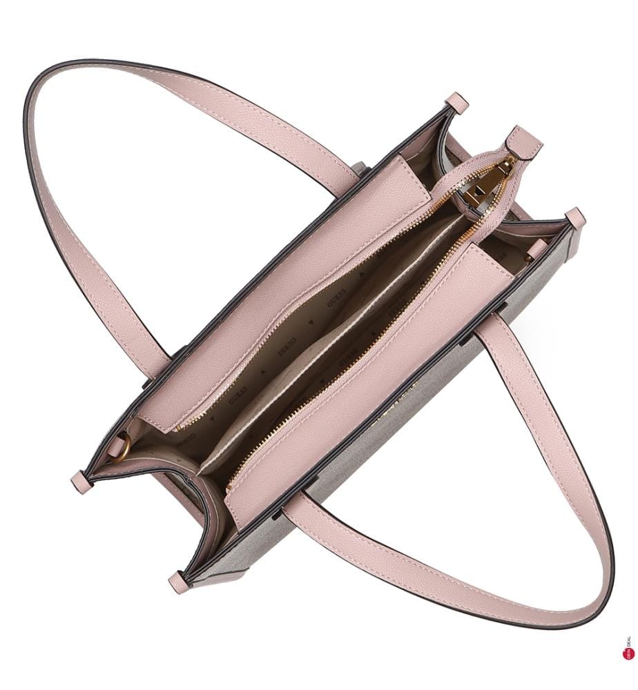 Handtasche Silvana Small - Hellbraun und Hellrosa