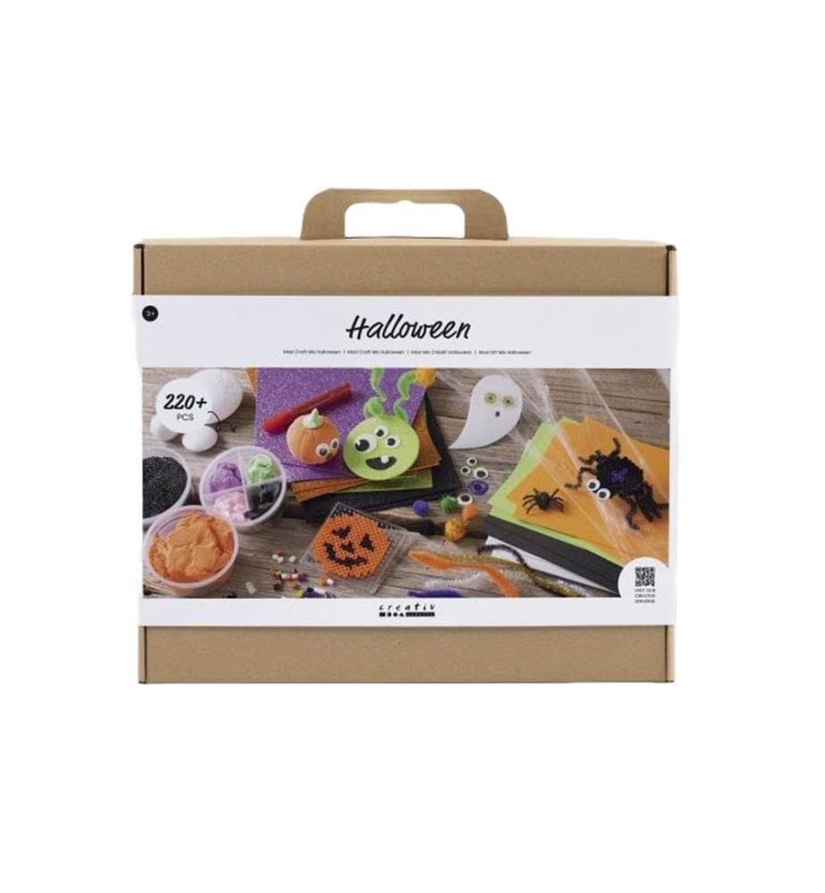 Set De Manualidades De Halloween De EVA – 12 Formas Diferentes, Para Niños, Creatividad Sin Límites