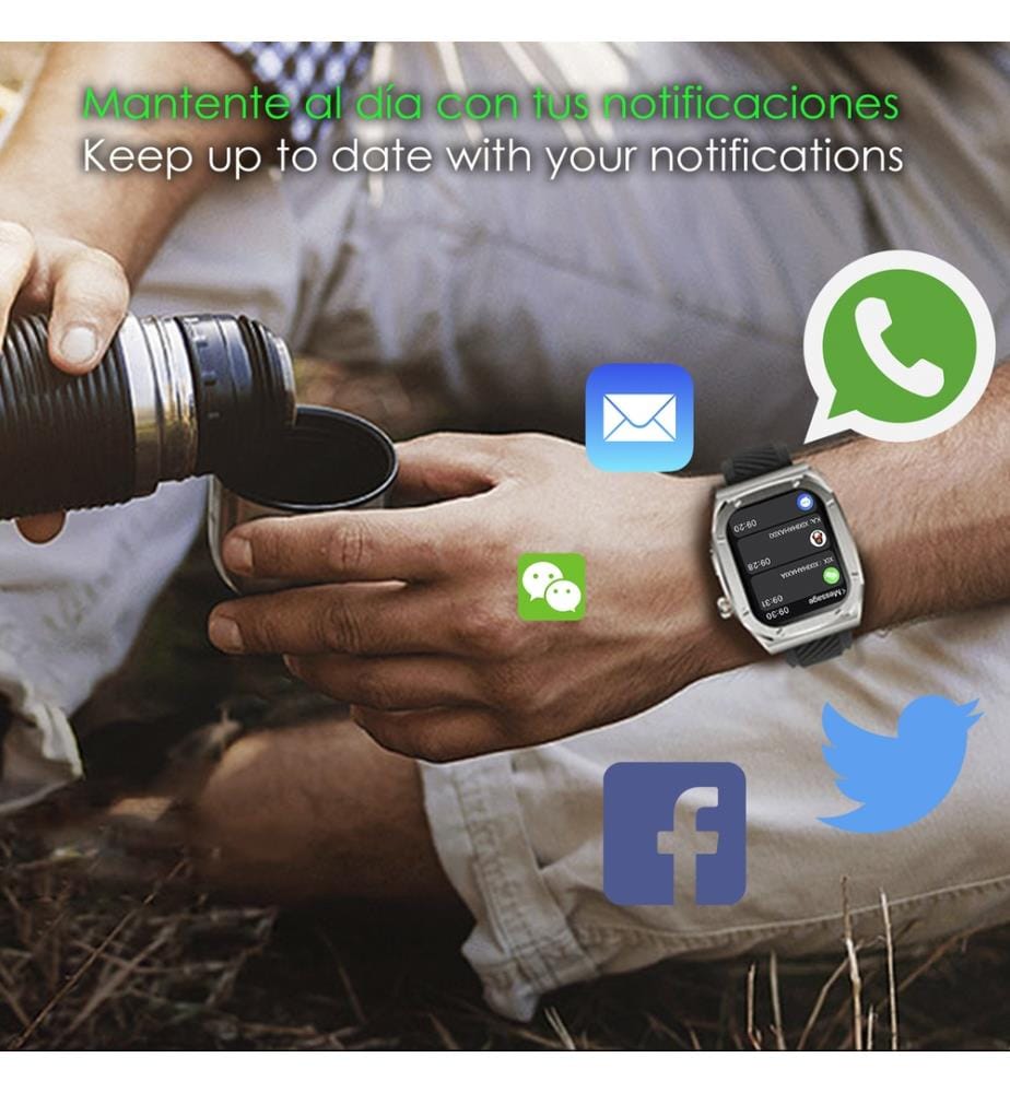 Dam Watch connect the Z79 Max with two wristband… | DeinDeal