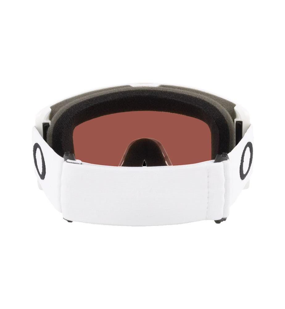 Masque Target Line L Prizm Snow Dark Grey - Blanc