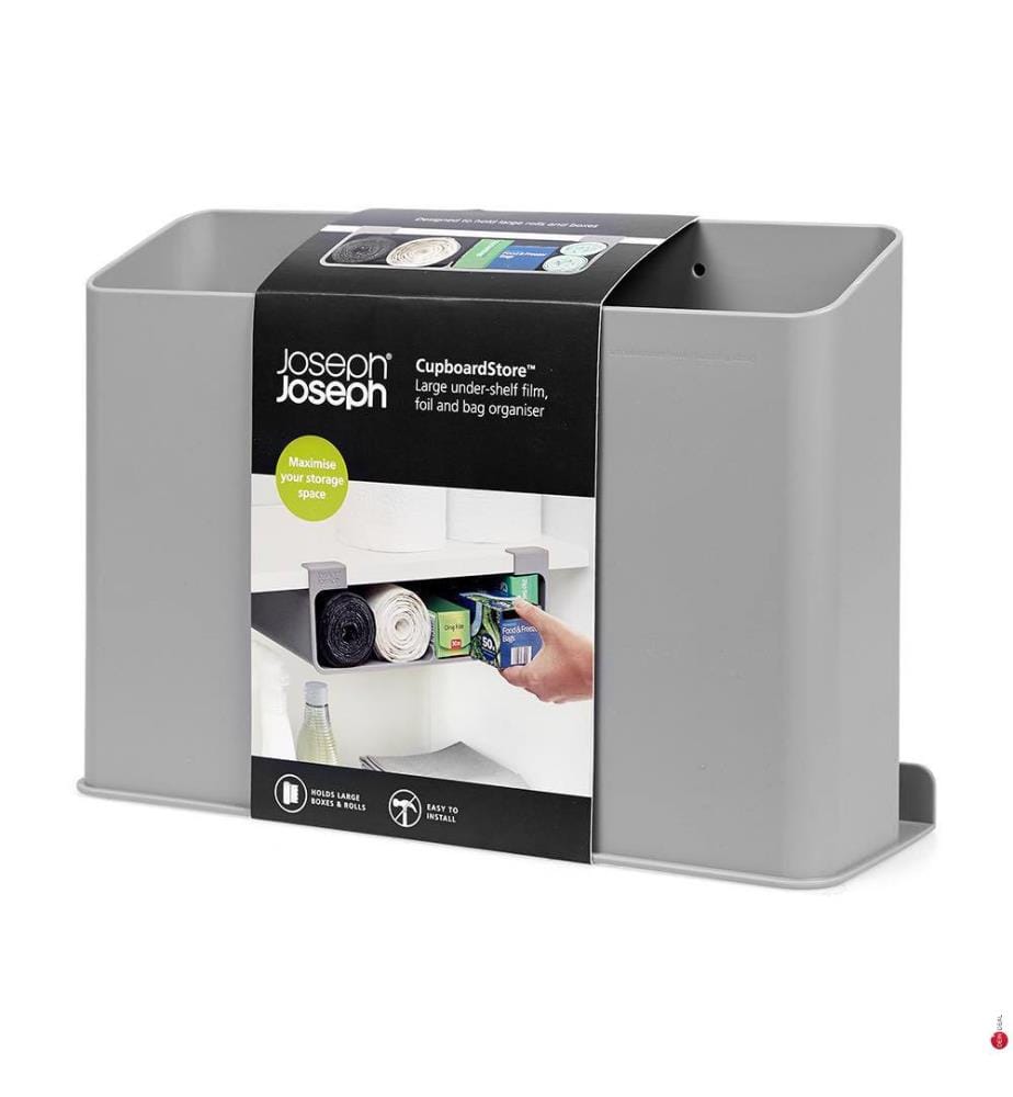 Grand Rangement Papier Aluminium, Film et Sac CupboardStore™ - Gris