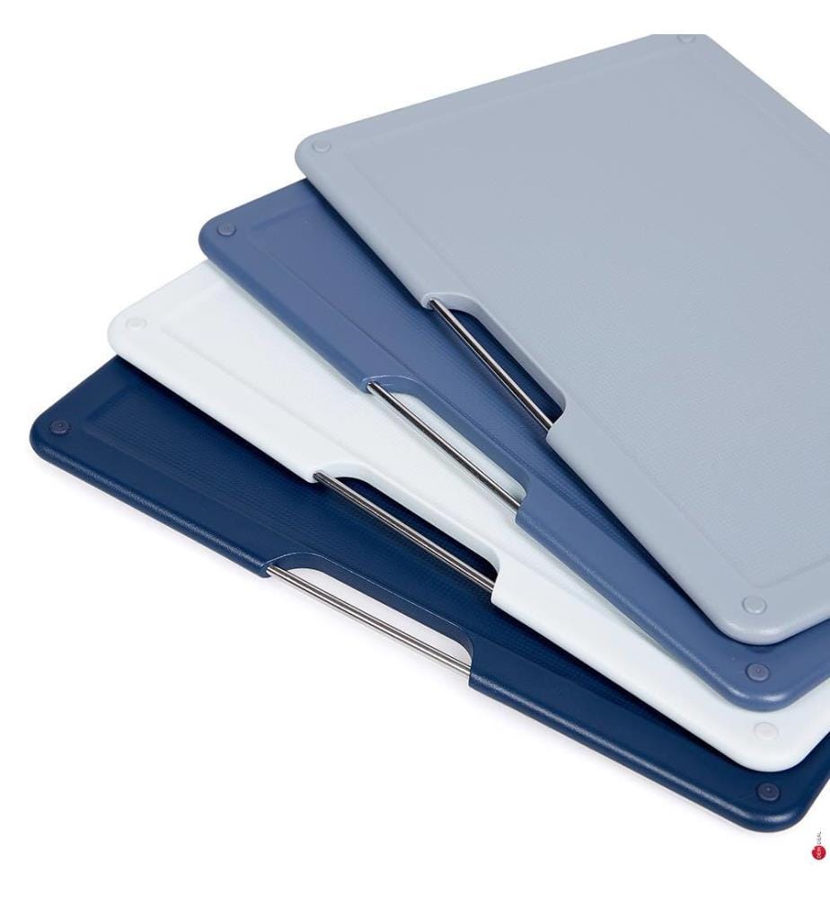 Set de 4 Couteaux et 4 Planches à Découper Gris Folio™ Plus - Graphite