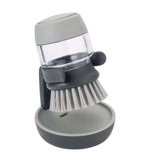 Brosse avec Distributeur de Détergent Palm Brush - Gris Foncé