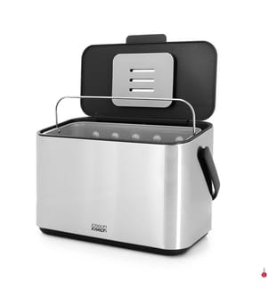 4-Liter Stainless Steel Food Waste Collector