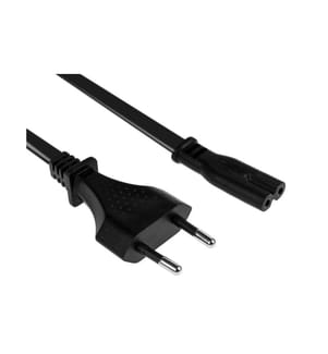 FURBER.POWER - Netzkabel C7-T26 1.0 m Schwarz