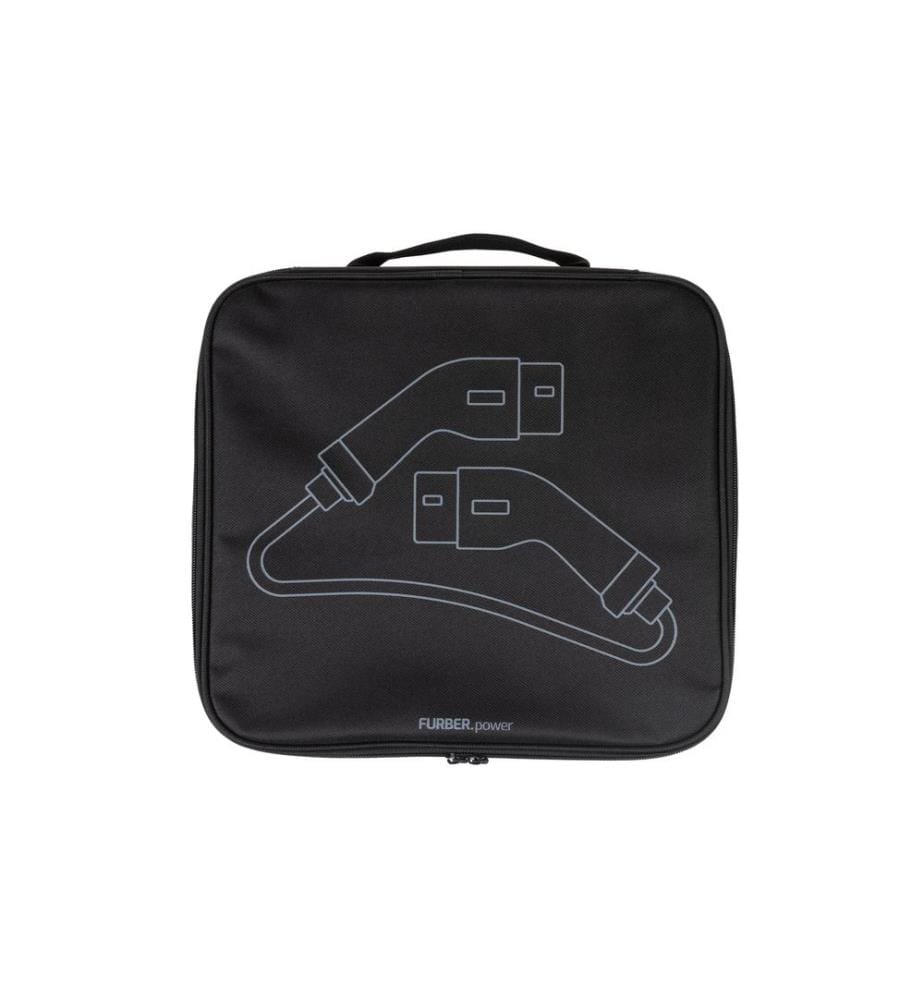 FURBER.POWER - Tasche für Elektroauto Ladekabel Deluxe Schwarz
