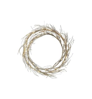 STAR TRADING - Couronne de Noël à LED Fizzy 50 LED, 45 cm, intérieur