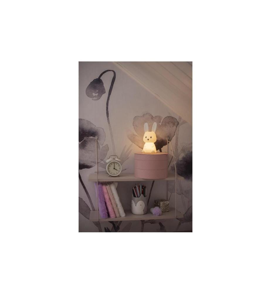 STAR TRADING - Veilleuse Lapin, RGBW, blanc
