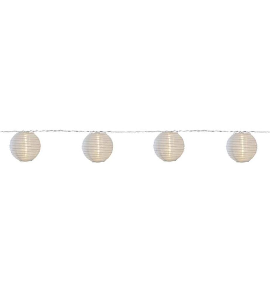 STAR TRADING - Guirlande lumineuse Festival Blanc chaud, 10 LED, 450 cm