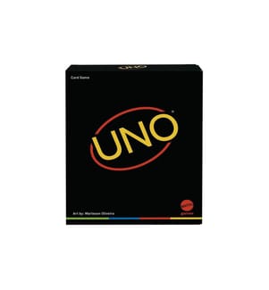 Mattel Spiele - Kartenspiel UNO Minimalista