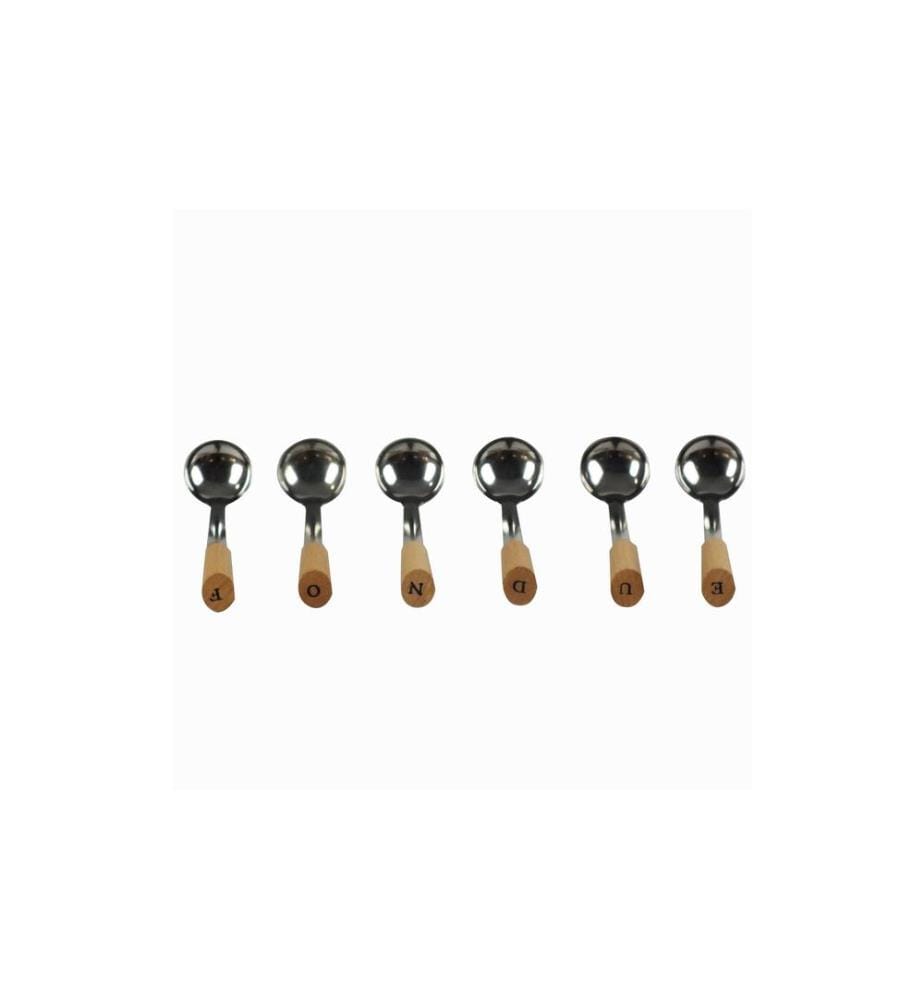 KELA - Fleischfondue-Set Natura 23 Teile, Schwarz
