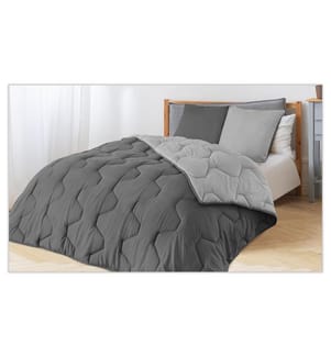 Duvet + Pillow Set 200x200cm - 300 gsm