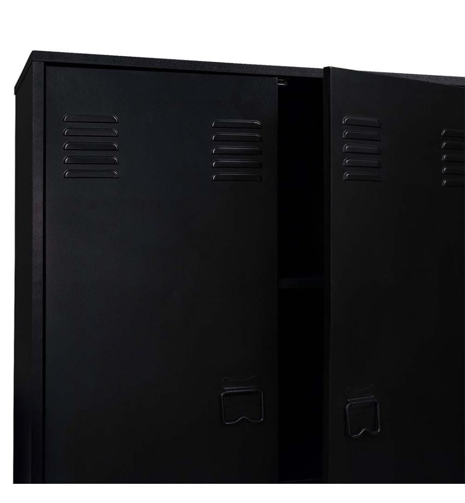 Storen Low Cabinet 75 x 33 x 110 cm - Black