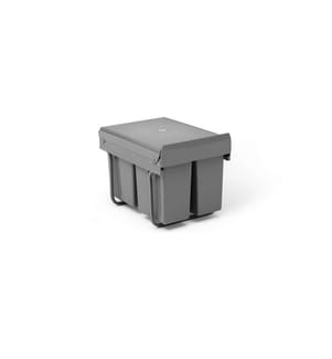 3-compartment special sorting drawer garbage can - 31 L