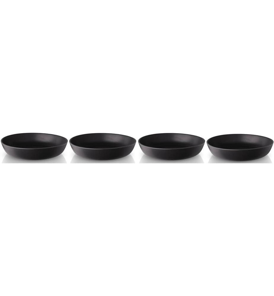EVA SOLO - Suppen- & Pastateller Nordic Kitchen 4 Stück, Schwarz