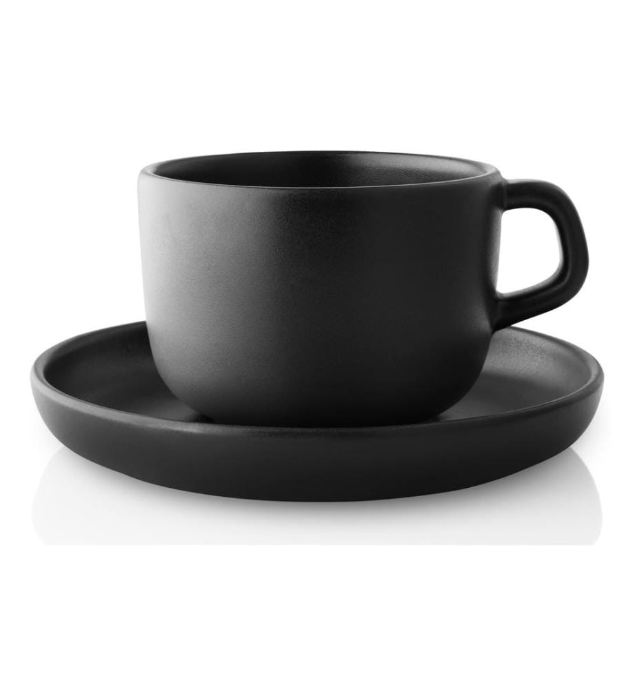 EVA SOLO - Kaffeetasse Nordic Kitchen 200 ml, 4 Stück, Schwarz