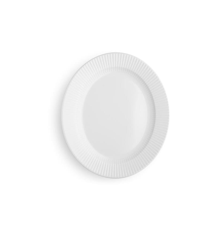 EVA SOLO - Assiette non décorative Legio Nova 26.8 x 31 cm, 4 Pièce/s, Blanc